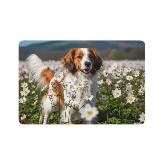 Pet Food Mat (12x18) - Nederlandse Kooikerhondje