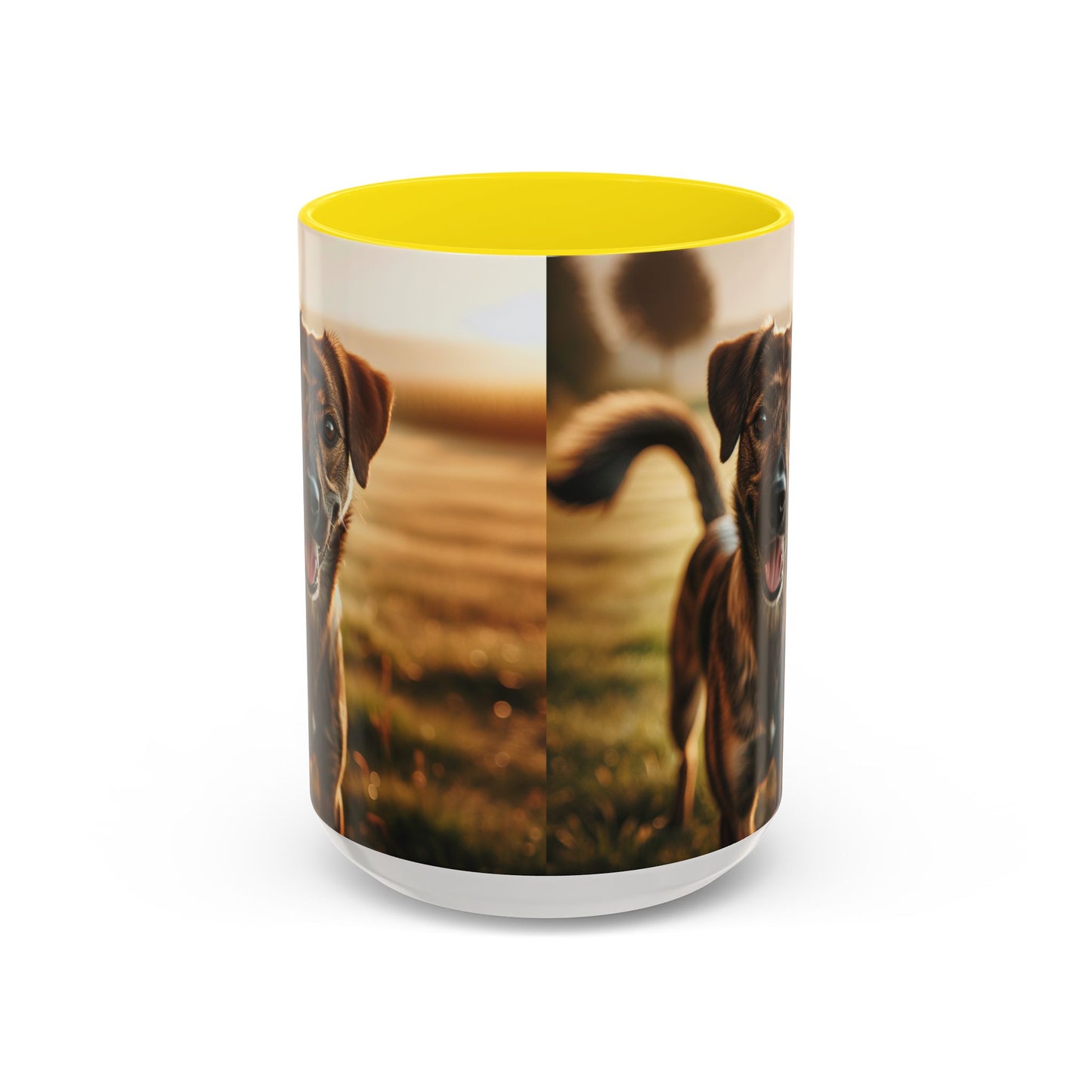 Mug à café Mountain Cur Accent - Cadeau idéal pour les amoureux des chiens