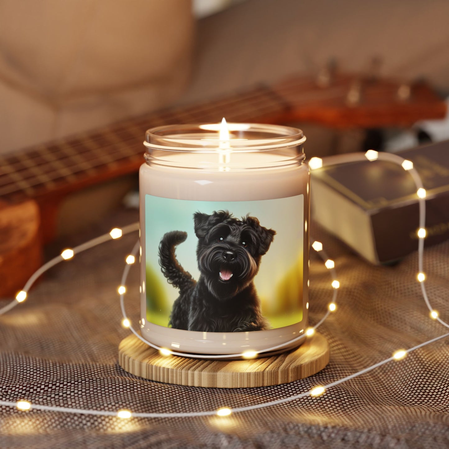 Russian Black Terrier- Scented Soy Candle, 9oz