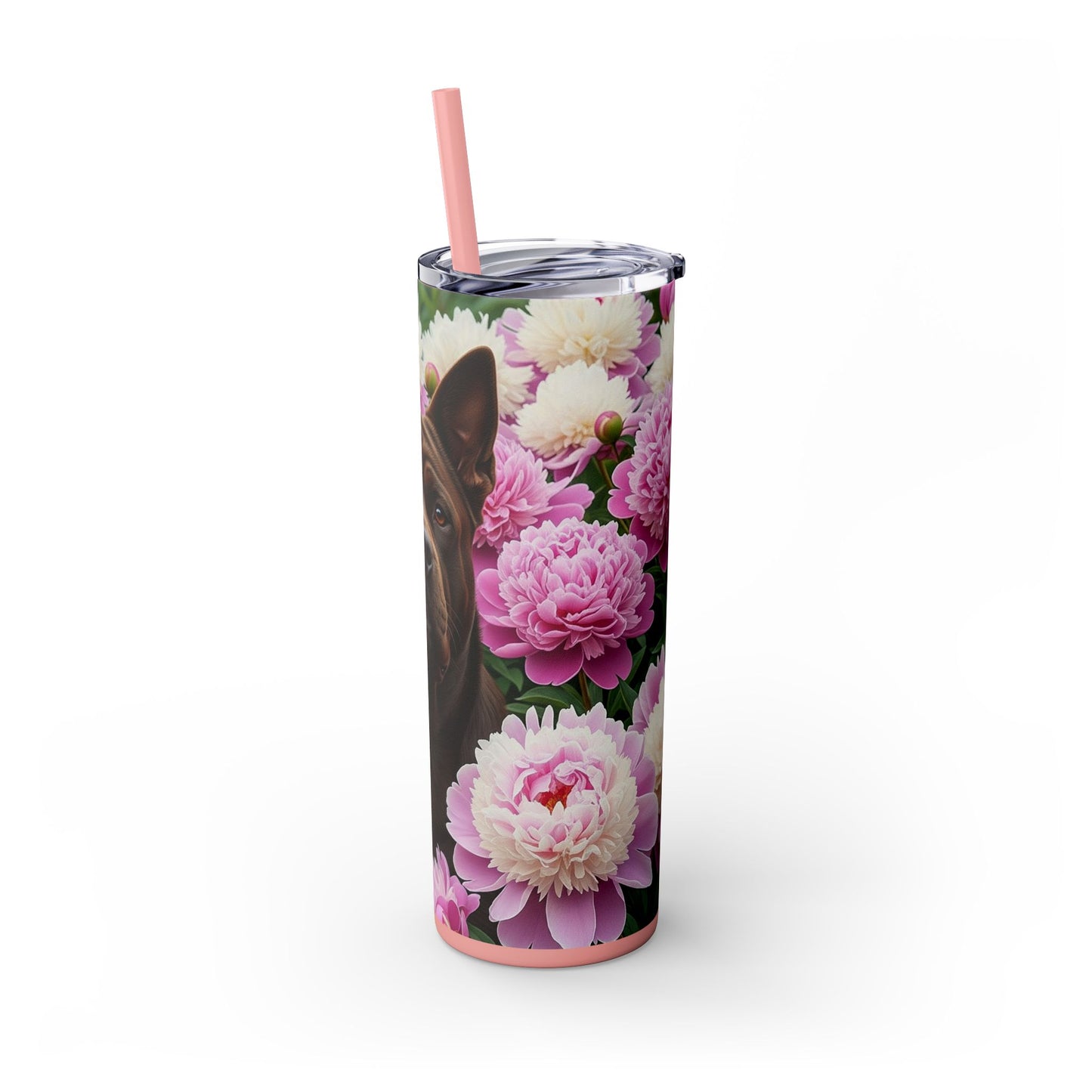 Gobelet isotherme de Chongqing (Chine) avec paille, 590 ml (20 oz).