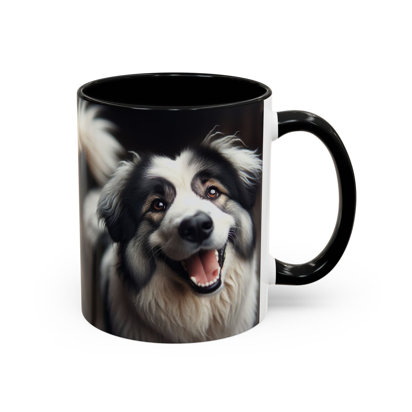 Mug à café avec motif de berger roumain Mioritic - Cadeau idéal pour les amoureux des chiens