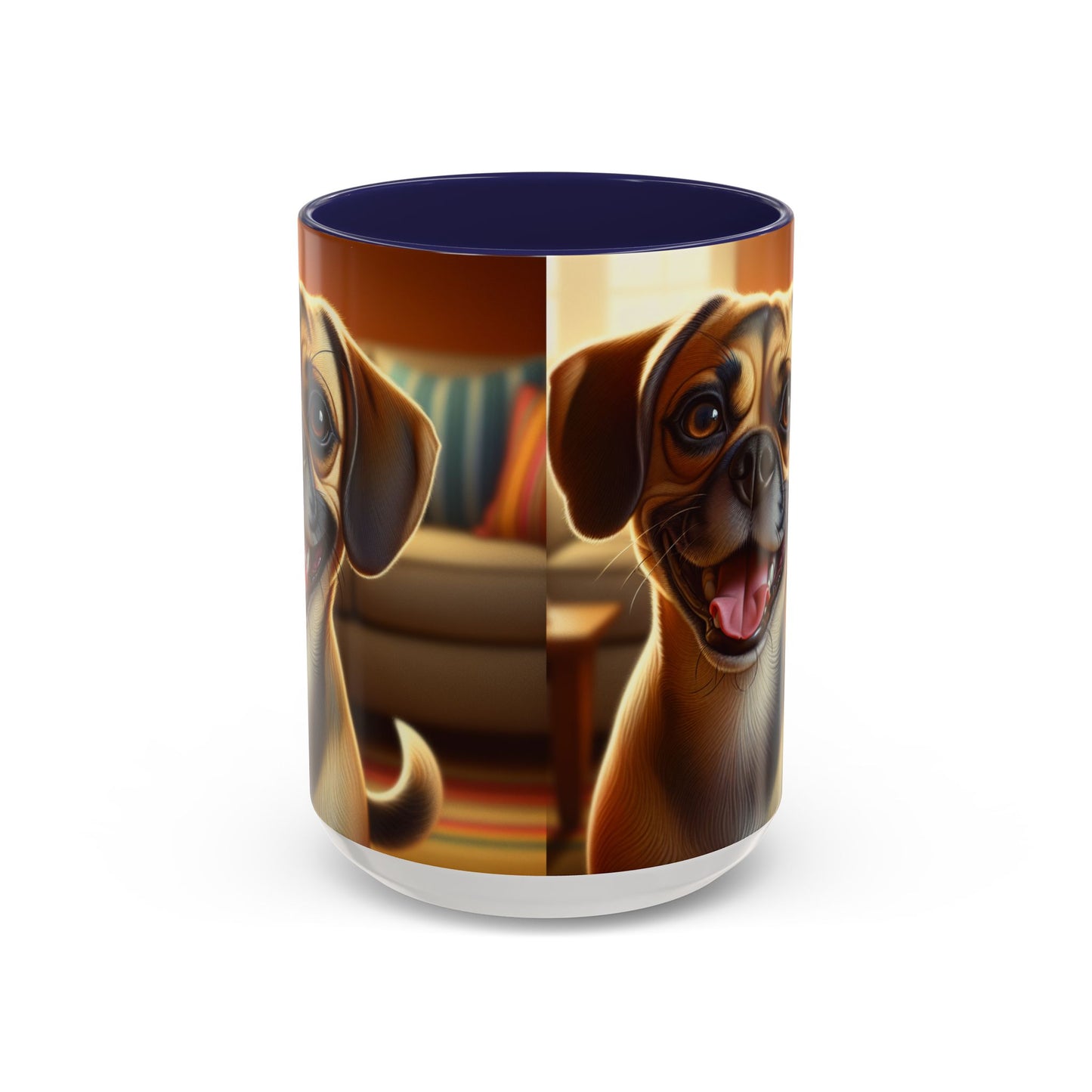 Taza de café con detalles de Puggle: el regalo perfecto para los amantes de los perros