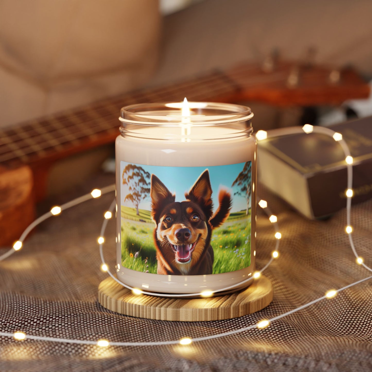 Australian Kelpie- Scented Soy Candle, 9oz