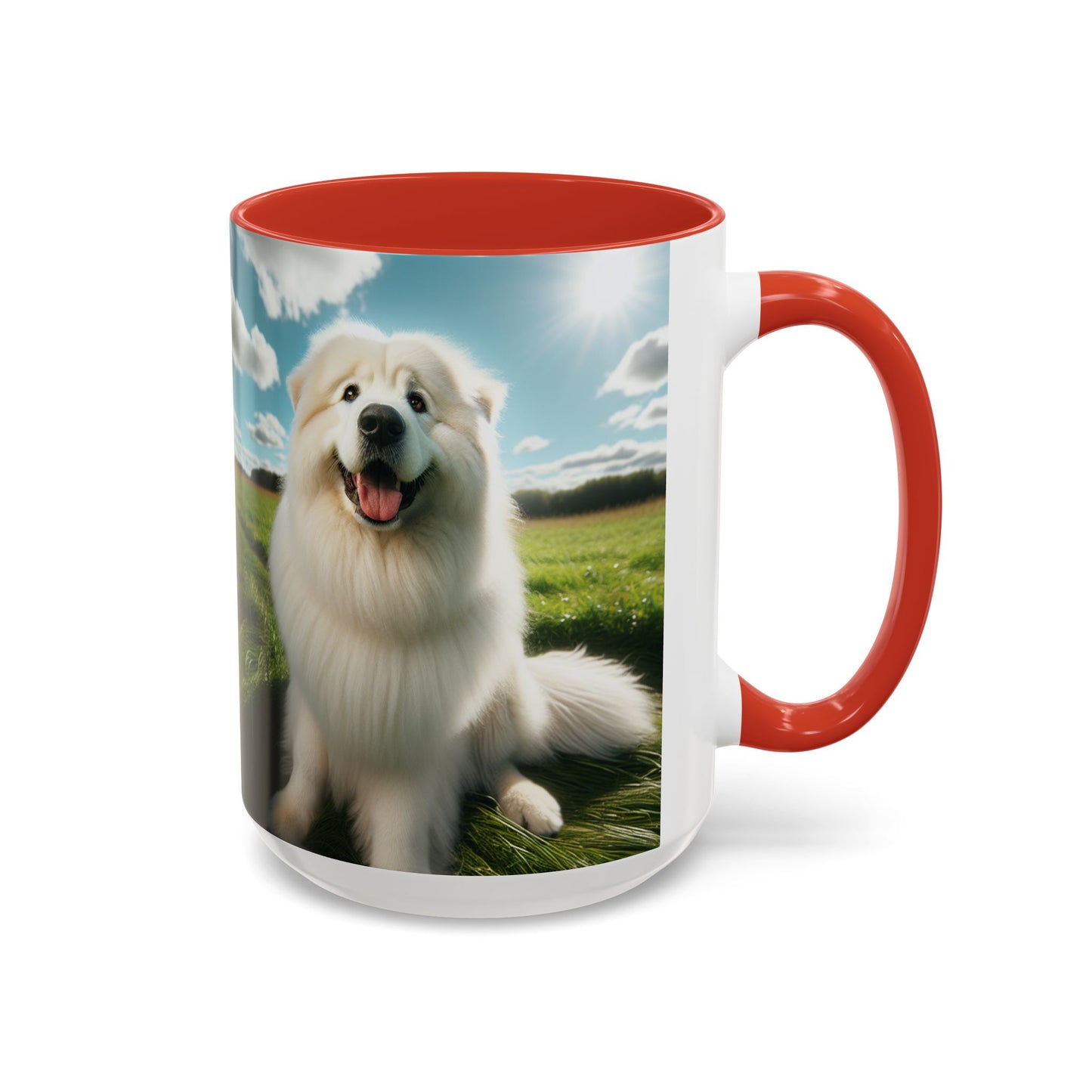 Mug à café à motif de berger de Maremme - Le cadeau idéal pour les amoureux des chiens