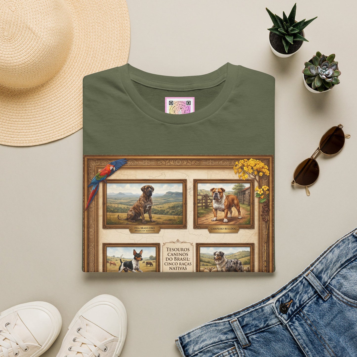 Brasilian Canine Heritage Tee Shirt