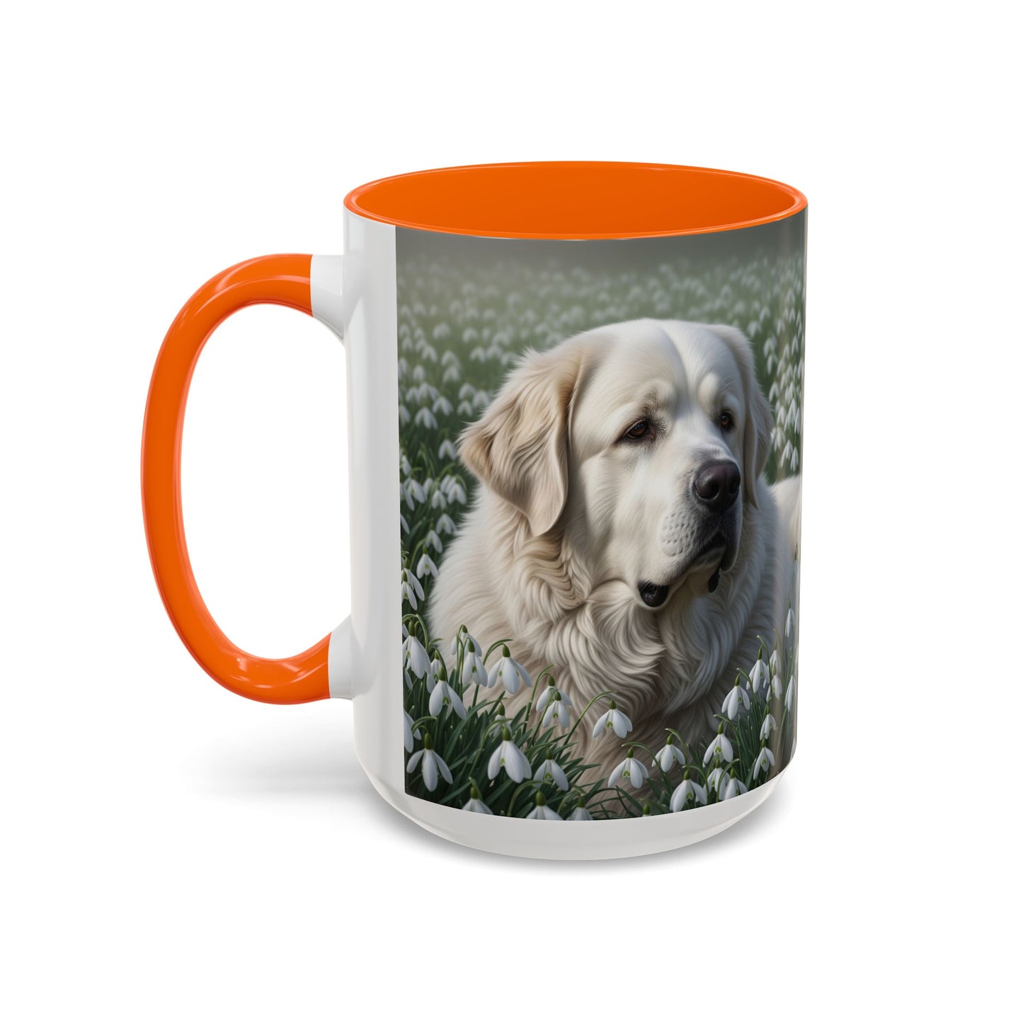 Mug à café avec motif de mastiff des Pyrénées - Cadeau idéal pour les amoureux des chiens