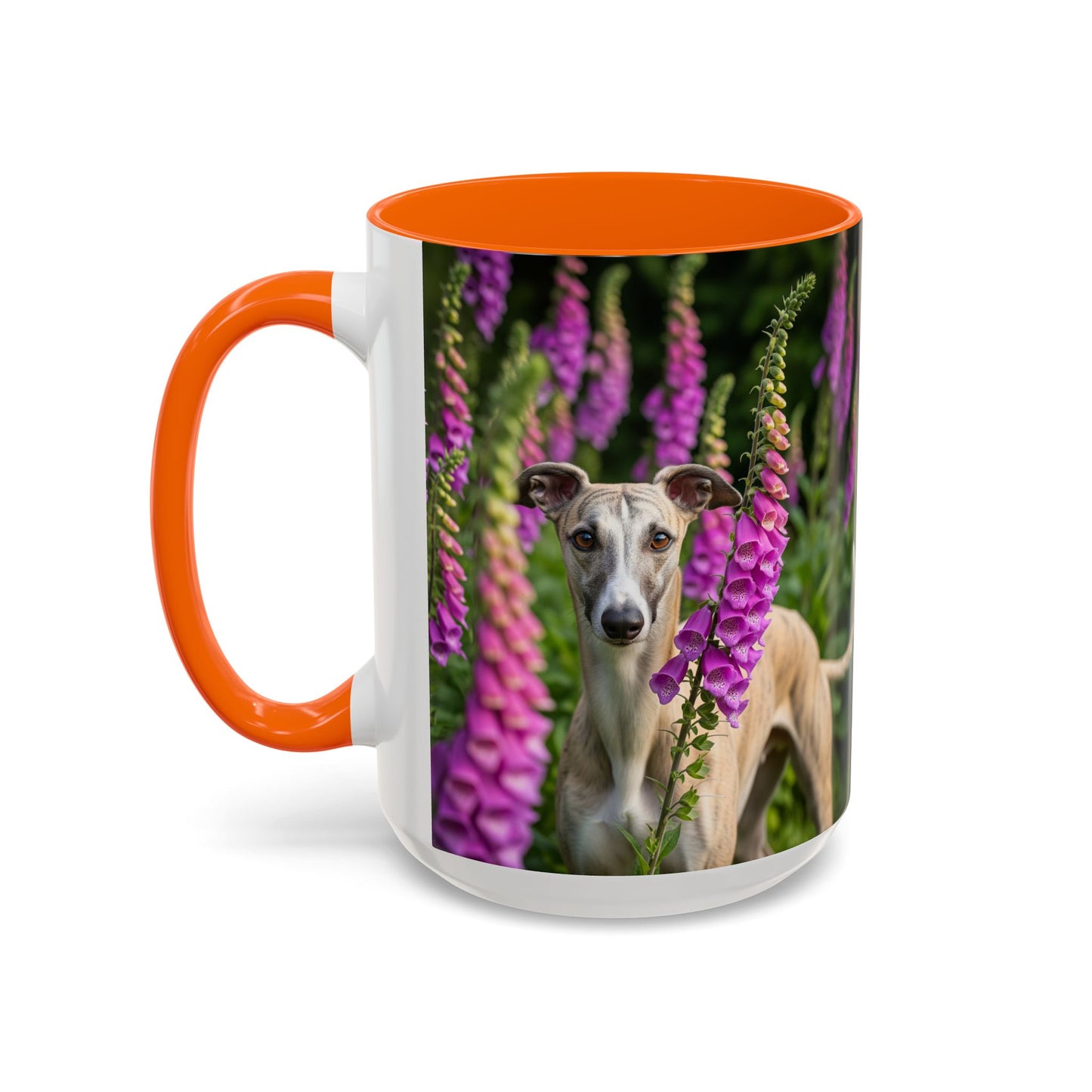 Whippet Accent Coffee Mug - Perfect Gift for Dog Lovers