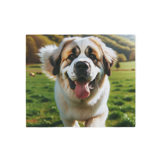Pyrenean Mastiff Sweatshirt Blanket
