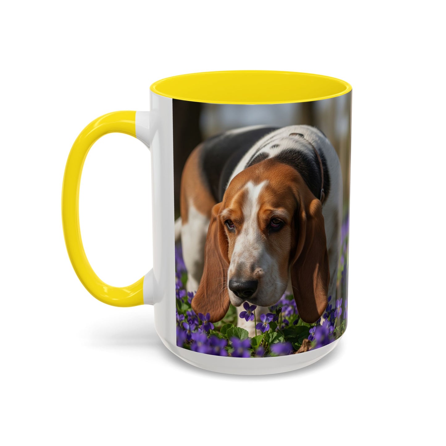 Grand Basset Griffon Vendeen Accent Coffee Mug - Perfect Gift for Dog Lovers
