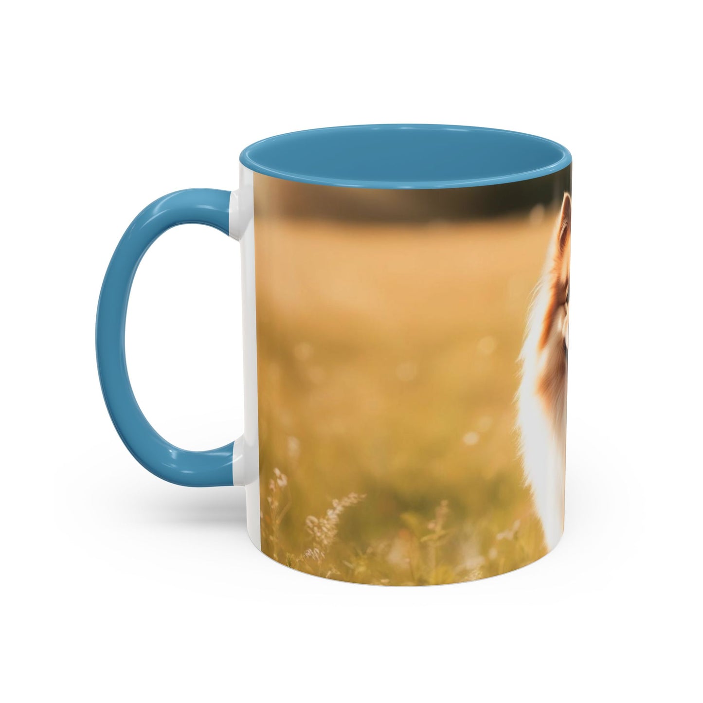Taza con detalles de Keeshond: el regalo perfecto para los amantes de los perros