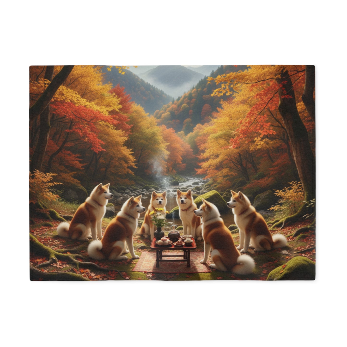 Akita Blanket