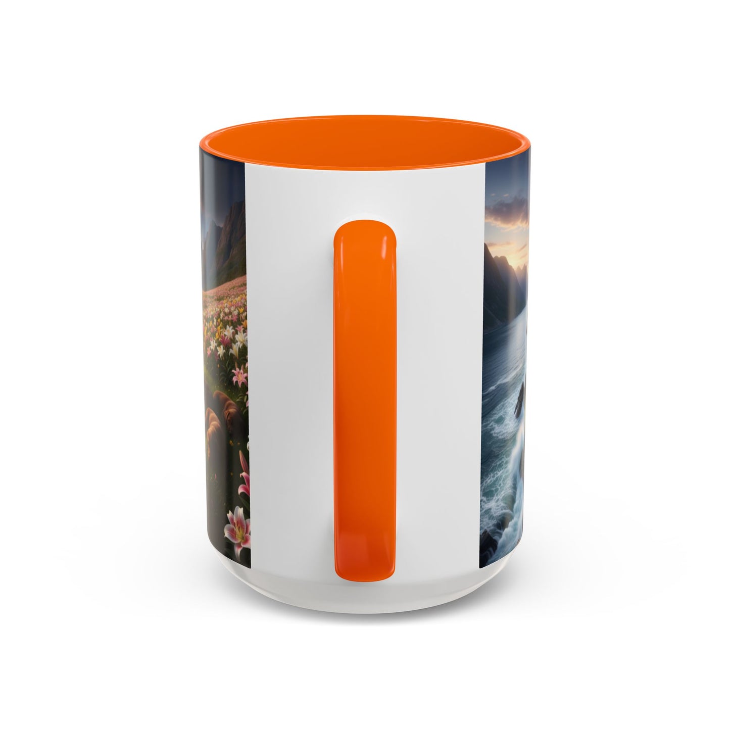 Chocolate Labrador Retriever Accent Mug – Ceramic Coffee Cup