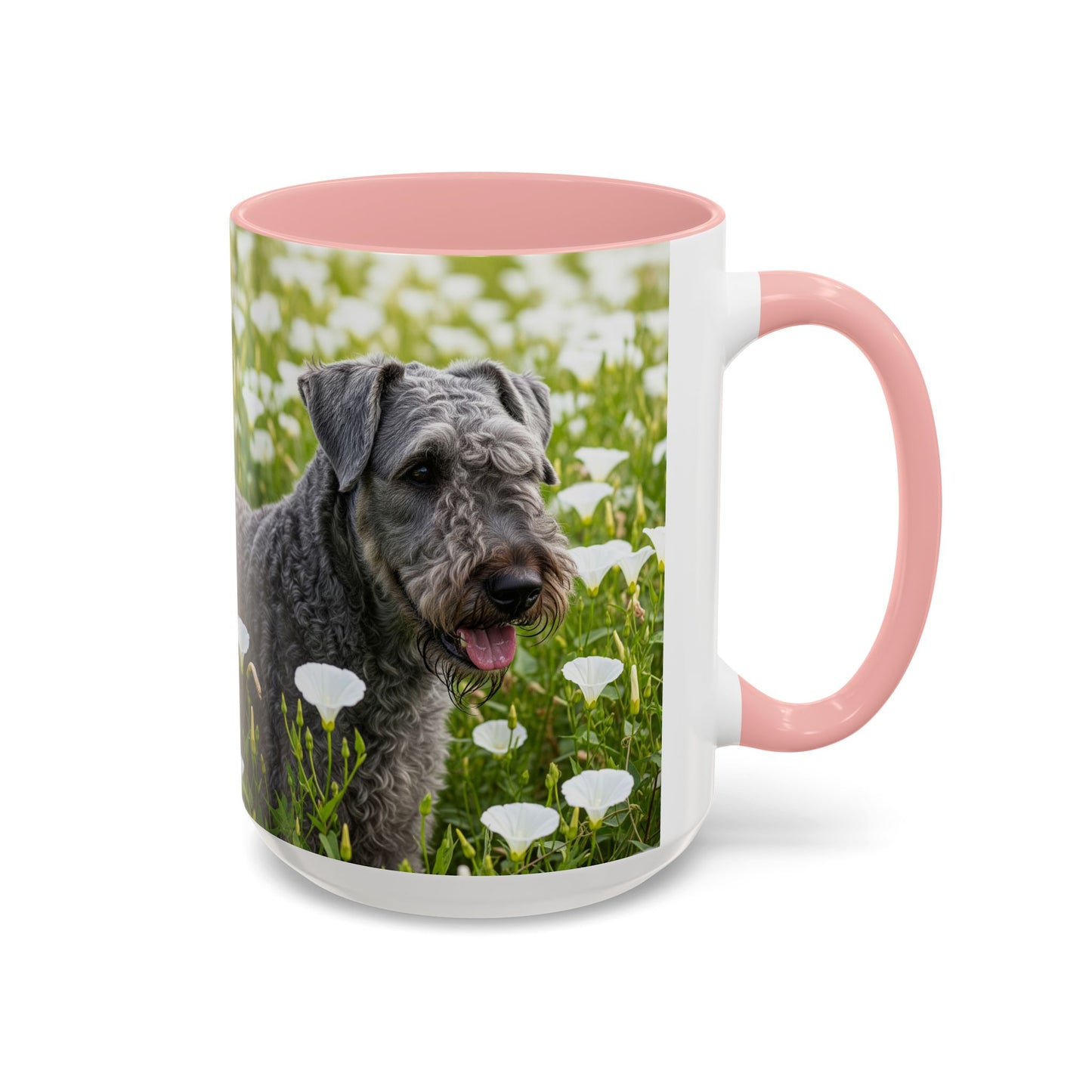 Taza de café con diseño de Kerry Blue Terrier: el regalo perfecto para los amantes de los perros.