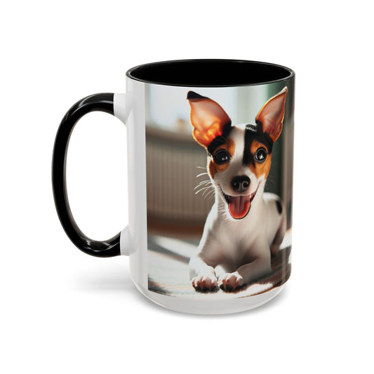 Toy Fox Terrier Accent Coffee Mug - Perfect Gift for Dog Lovers