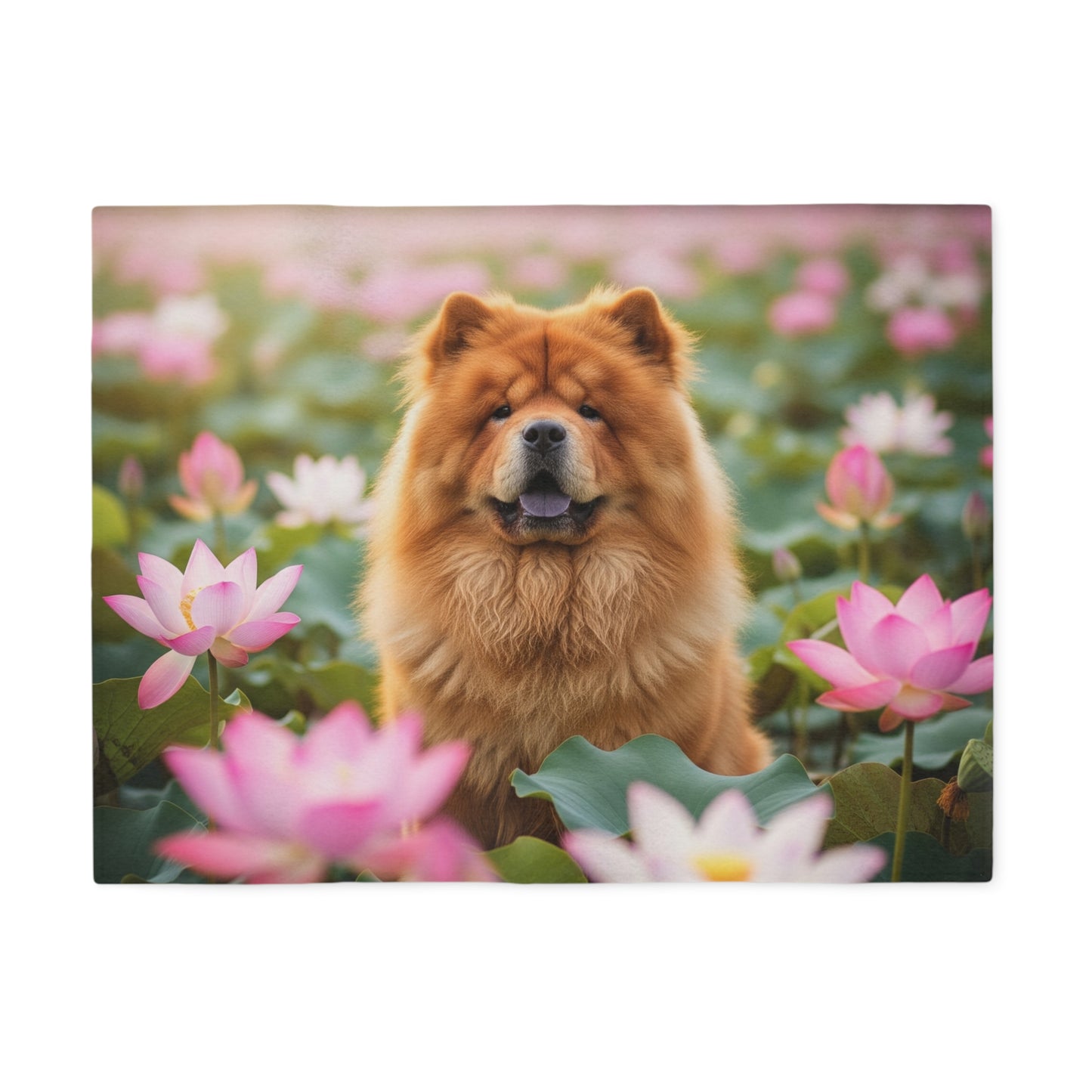 Manta de sudadera Chow Chow