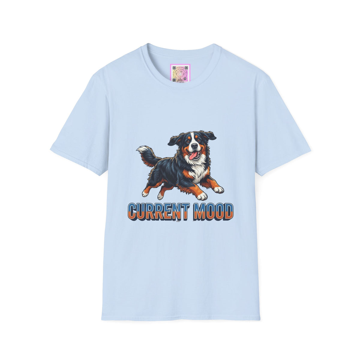 Bernese Mountain Dog Current Mood Tee Shirt