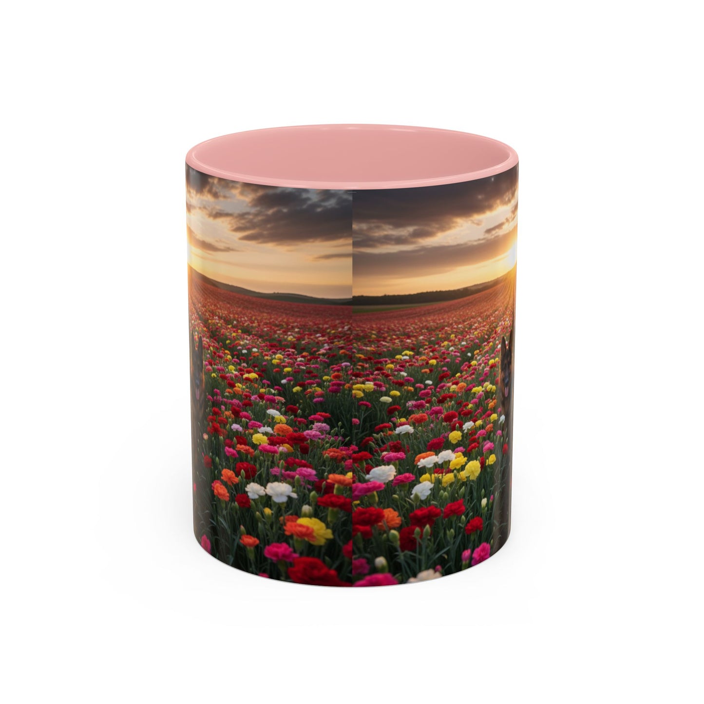 Taza de café con detalles de pastor alemán: el regalo perfecto para los amantes de los perros