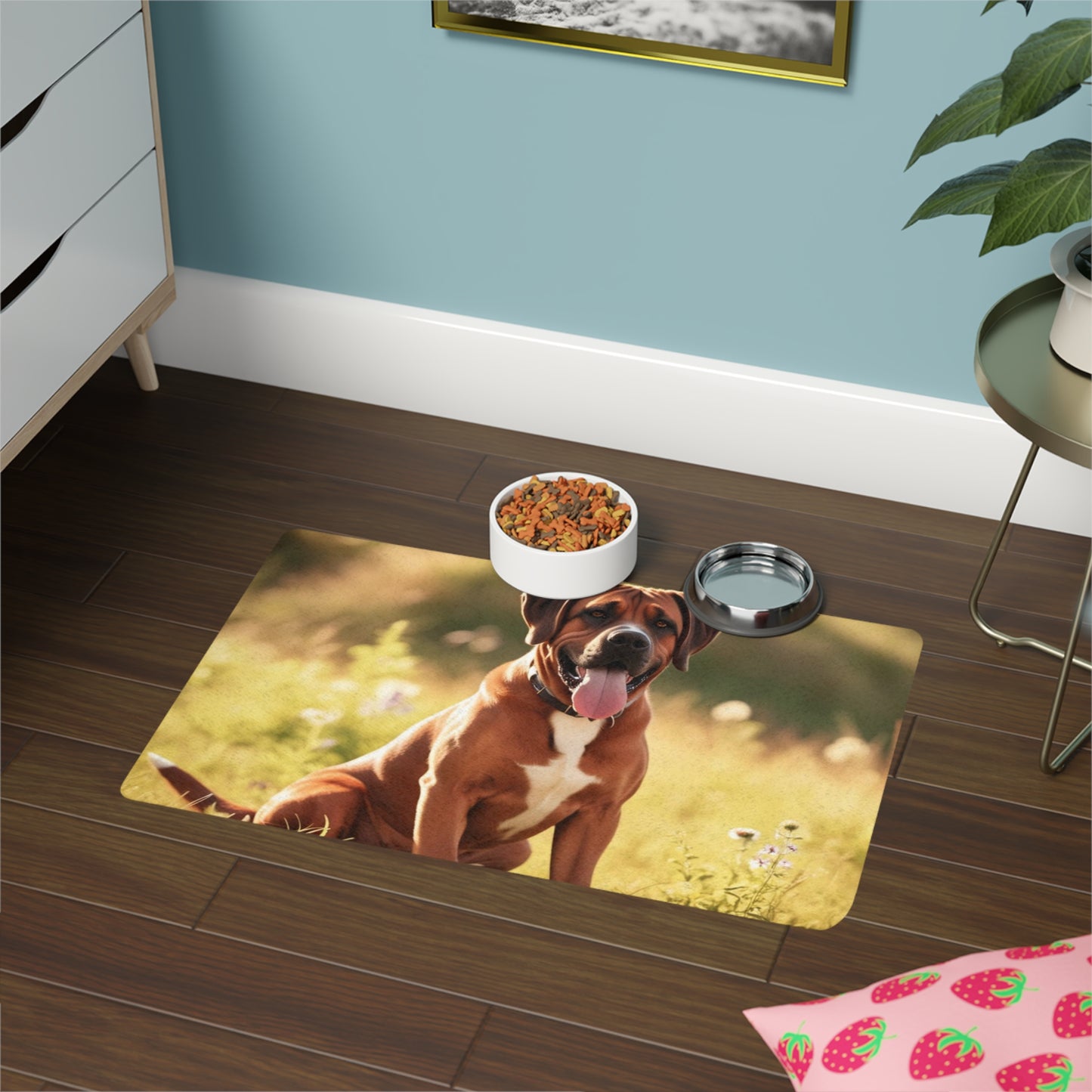 Pet Food Mat (12x18) - Dogue de Bordeaux