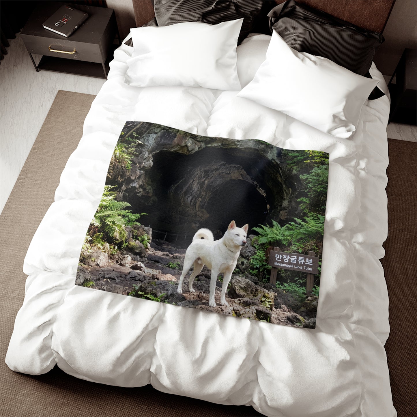 Korean Jindo Dog Blanket