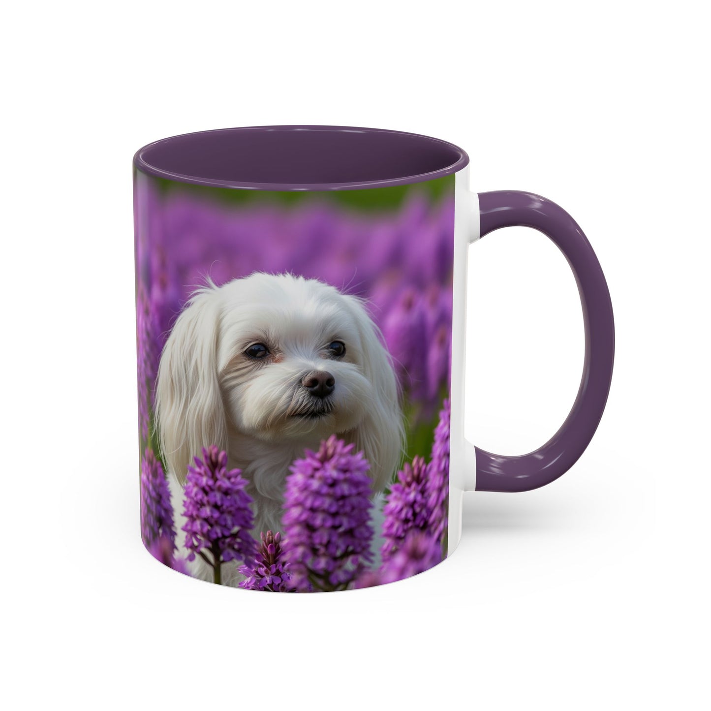 Mug à café à motif maltais - Cadeau idéal pour les amoureux des chiens