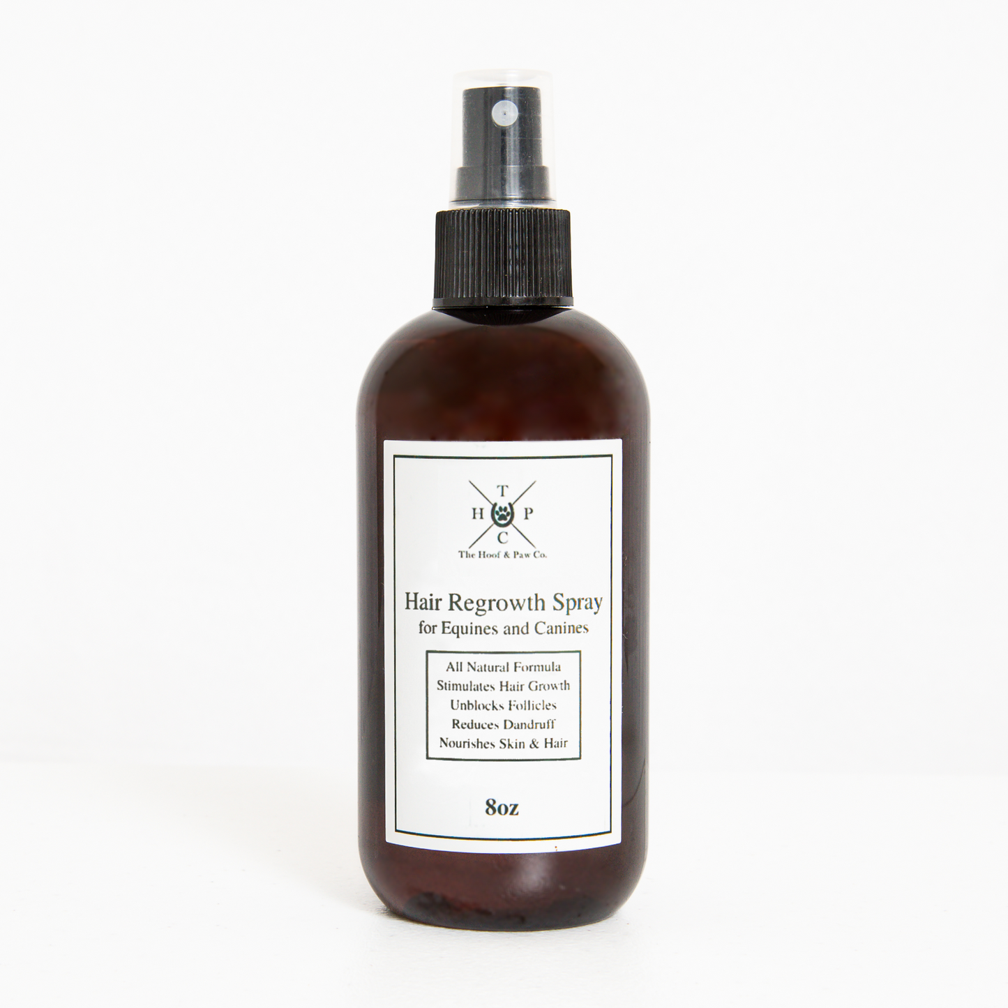 Spray para el crecimiento del pelo de perros y caballos