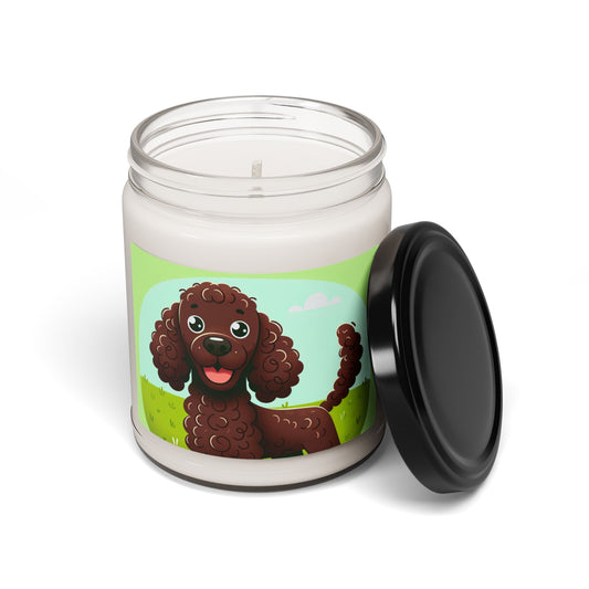 Irish Water Spaniel- Scented Soy Candle, 9oz