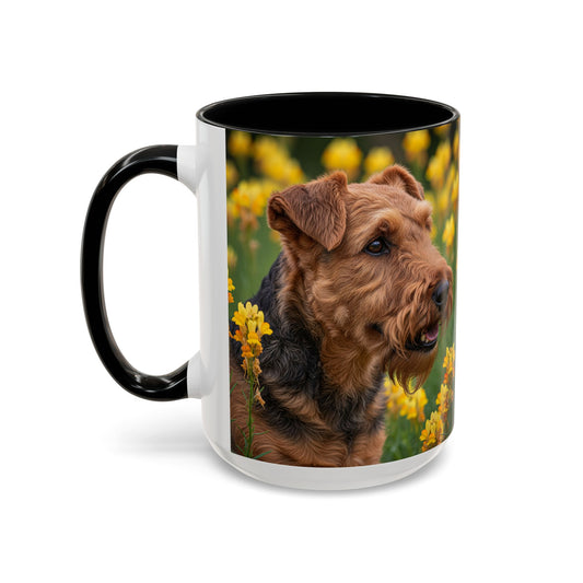 Welsh Terrier Accent Coffee Mug - Perfect Gift for Dog Lovers