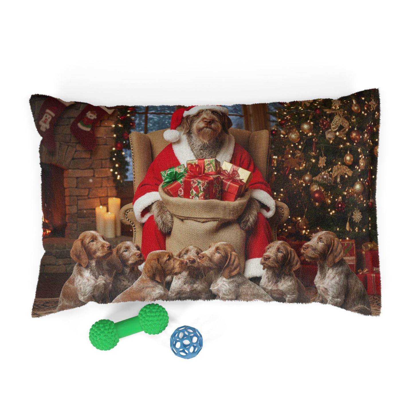 Papa Noel Pet Bed