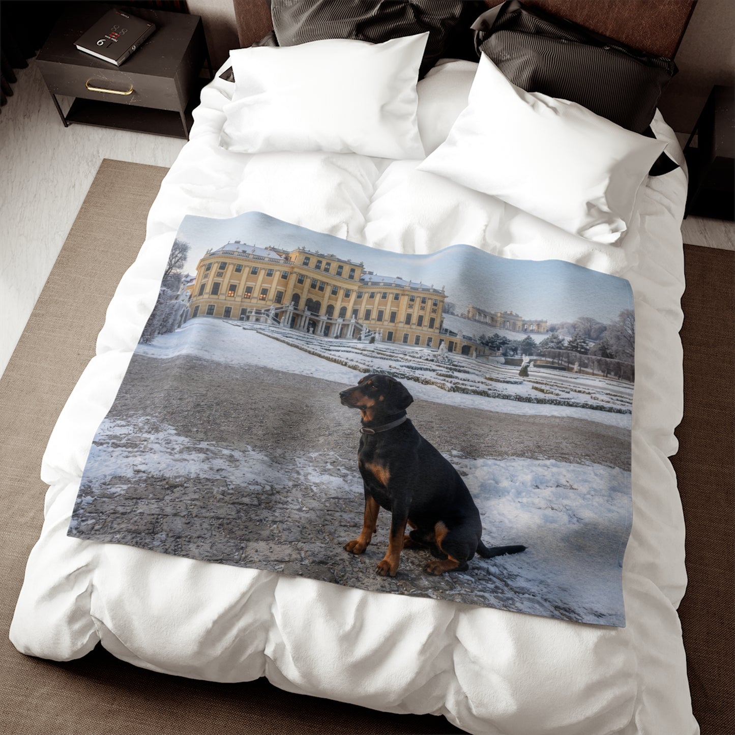 Austrian Black and Tan Hound Blanket