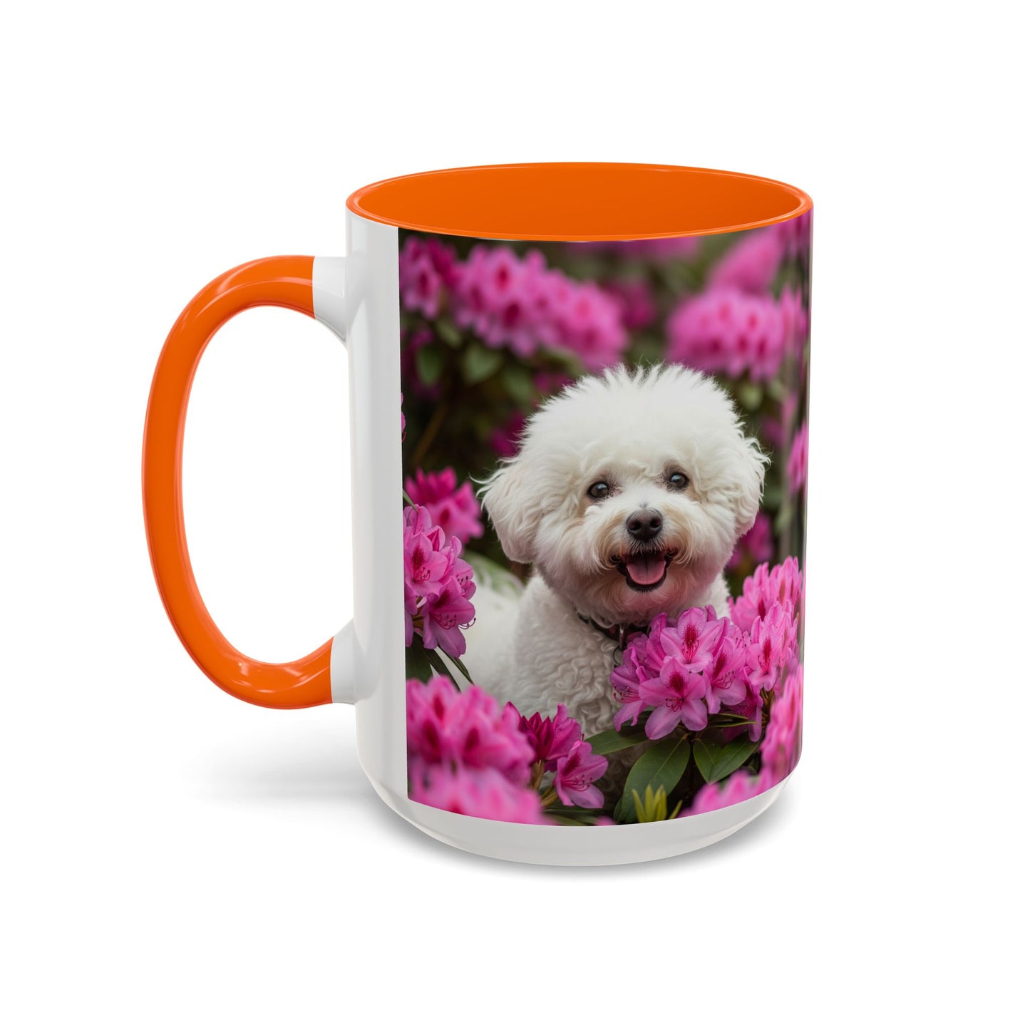 ! Bichon Frise Accent Mug – Ceramic Coffee Cup