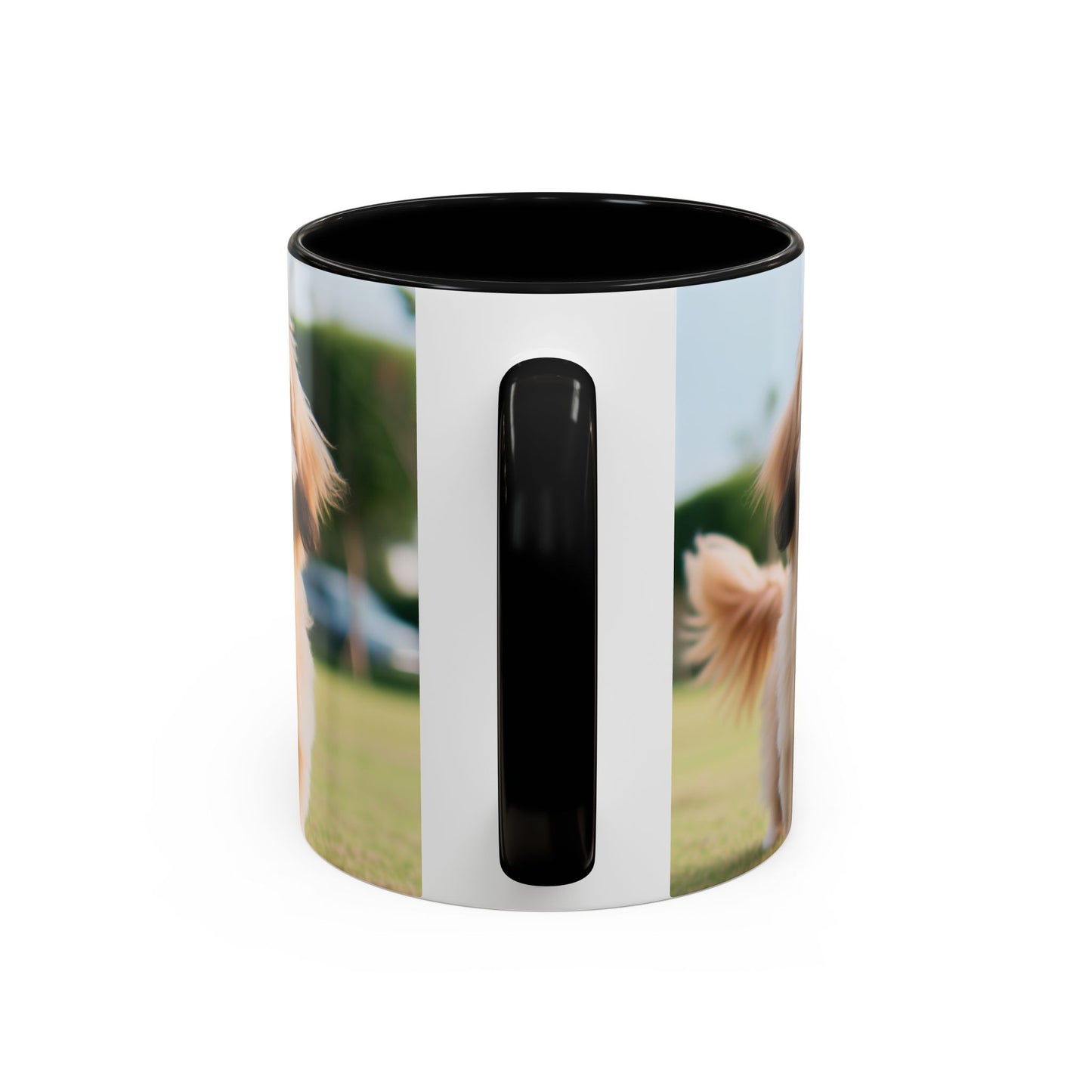 Taza de café con detalles de Pekapoo: el regalo perfecto para los amantes de los perros