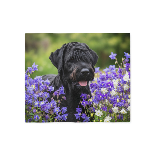 Black Russian Terrier Sweatshirt Blanket