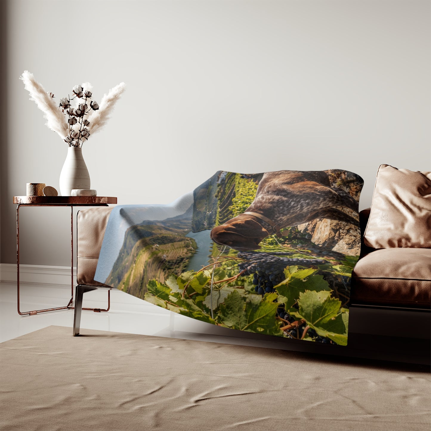 Portuguese Pointing Dog Blanket