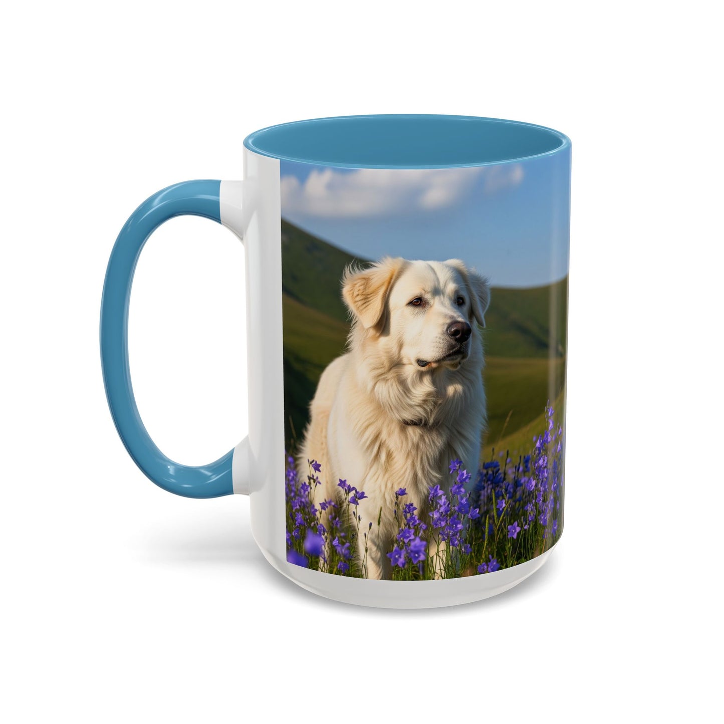 Mug à café avec motif Berger des Carpates roumain - Cadeau idéal pour les amoureux des chiens