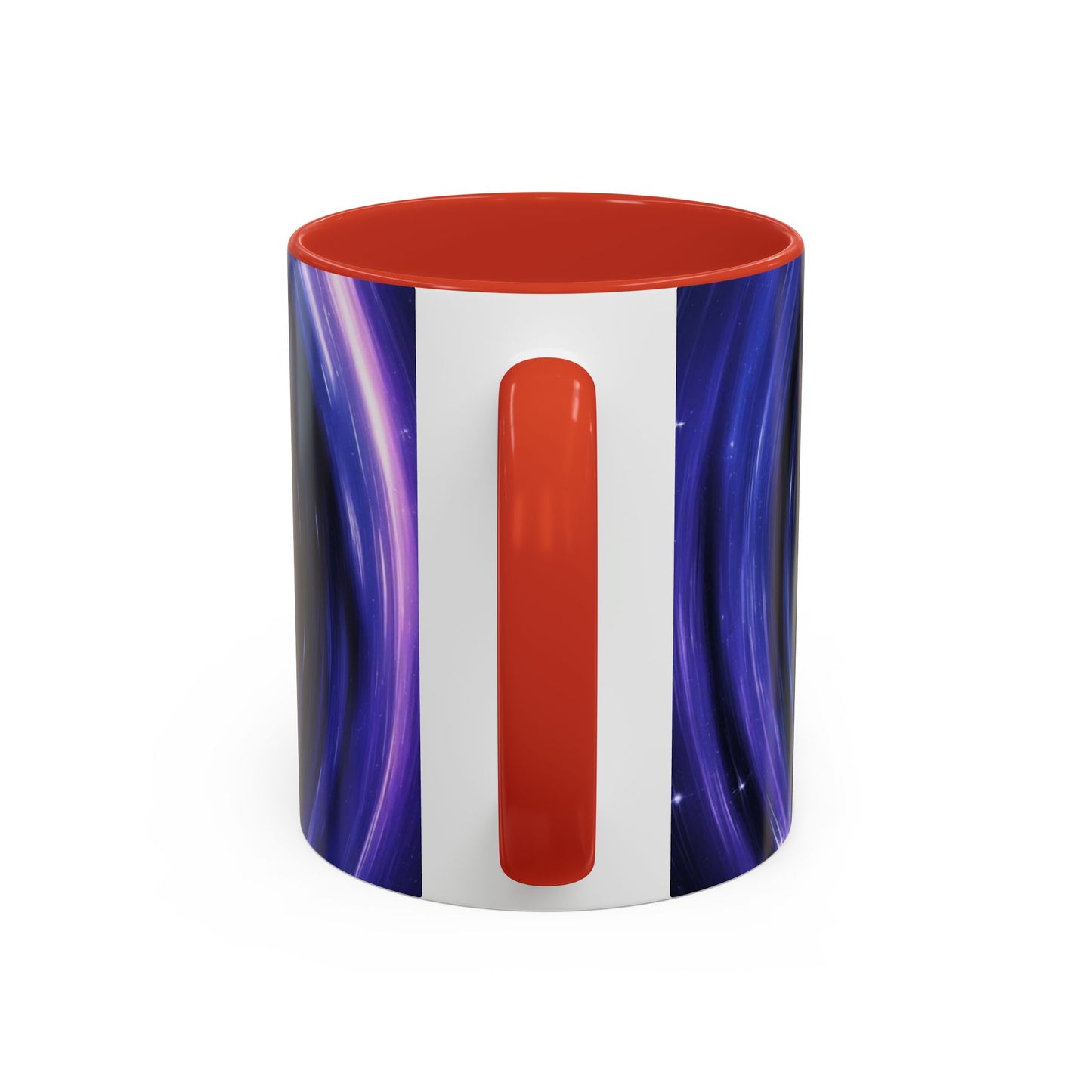 Optical Illusion Accent Mug – Ceramic Coffee Cup