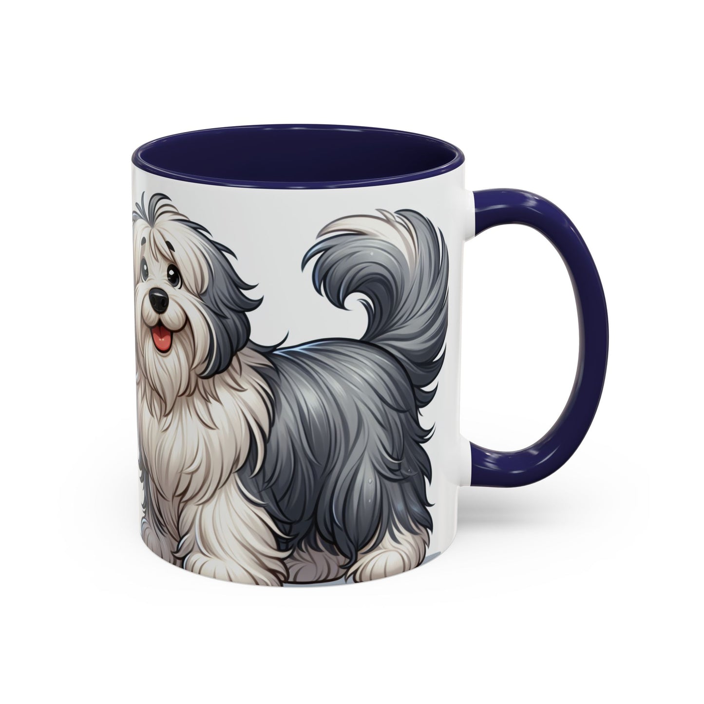 Mug à café à motif de bobtail - Cadeau idéal pour les amoureux des chiens