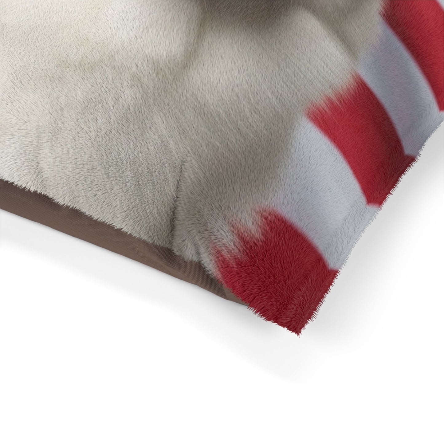 American Eskimo Dog Patriotic Pet Bed