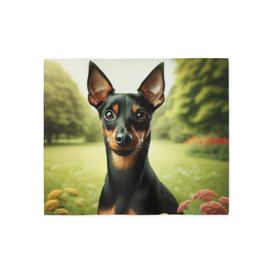 Manchester Terrier Sweatshirt Blanket