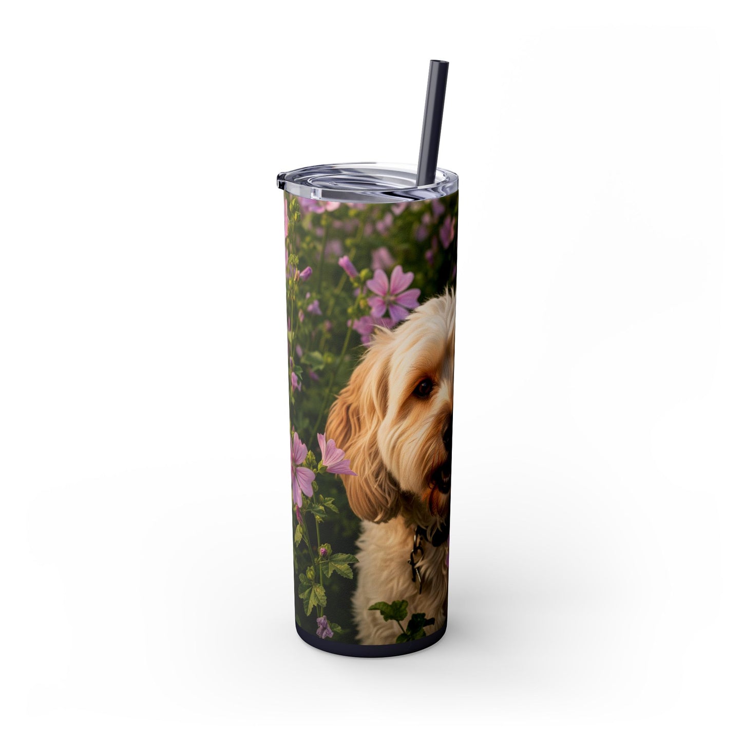 Gobelet Cockapoo avec paille, 590 ml
