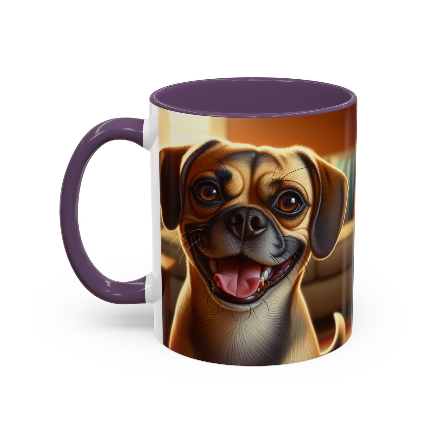 Taza de café con detalles de Puggle: el regalo perfecto para los amantes de los perros