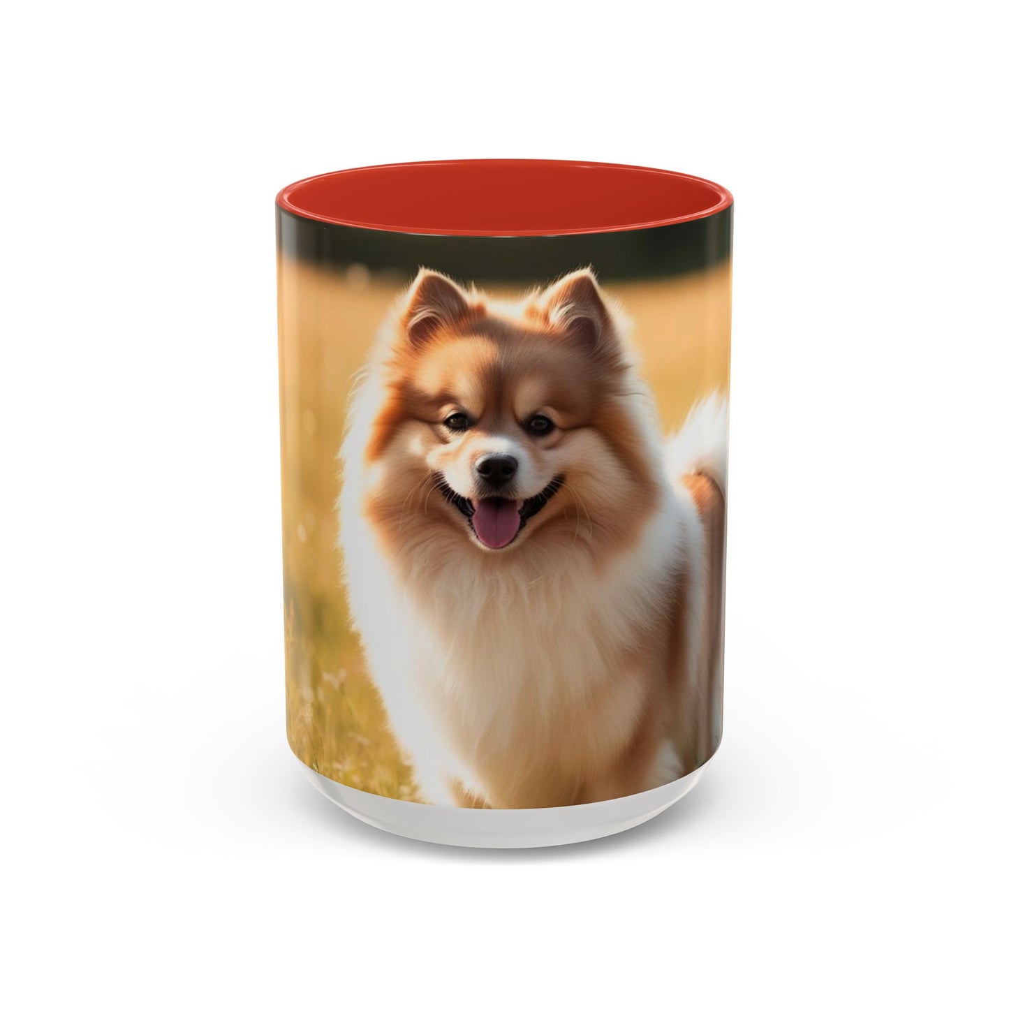 Taza con detalles de Keeshond: el regalo perfecto para los amantes de los perros
