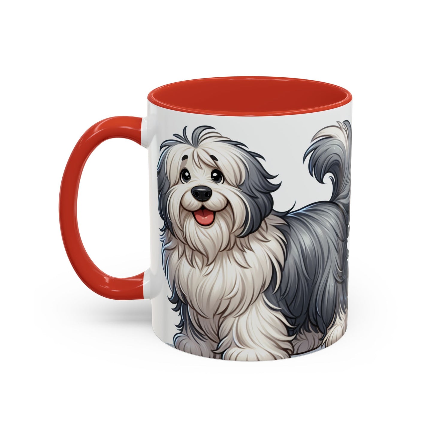 Mug à café à motif de bobtail - Cadeau idéal pour les amoureux des chiens