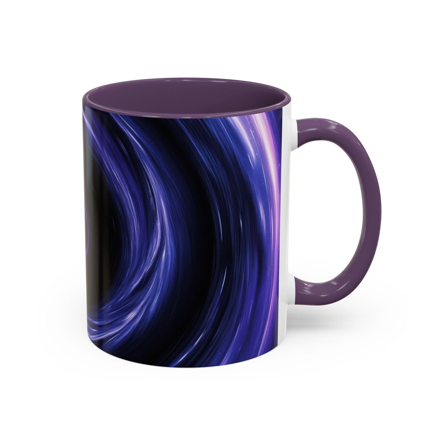 Optical Illusion Accent Mug – Ceramic Coffee Cup