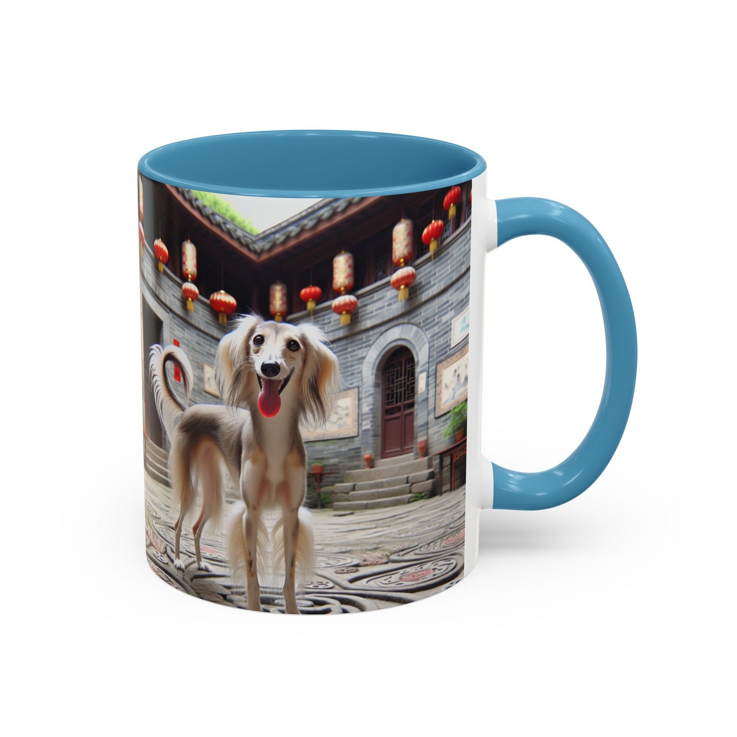 Chinese Saluki Accent Coffee Mug - Perfect Gift for Dog Lovers