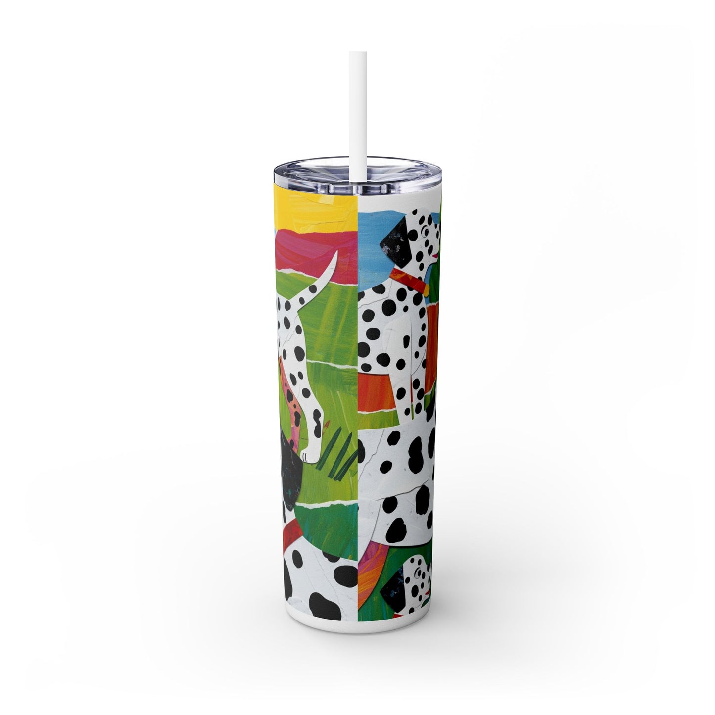 Gobelet isotherme Dalmatien avec paille, 590 ml