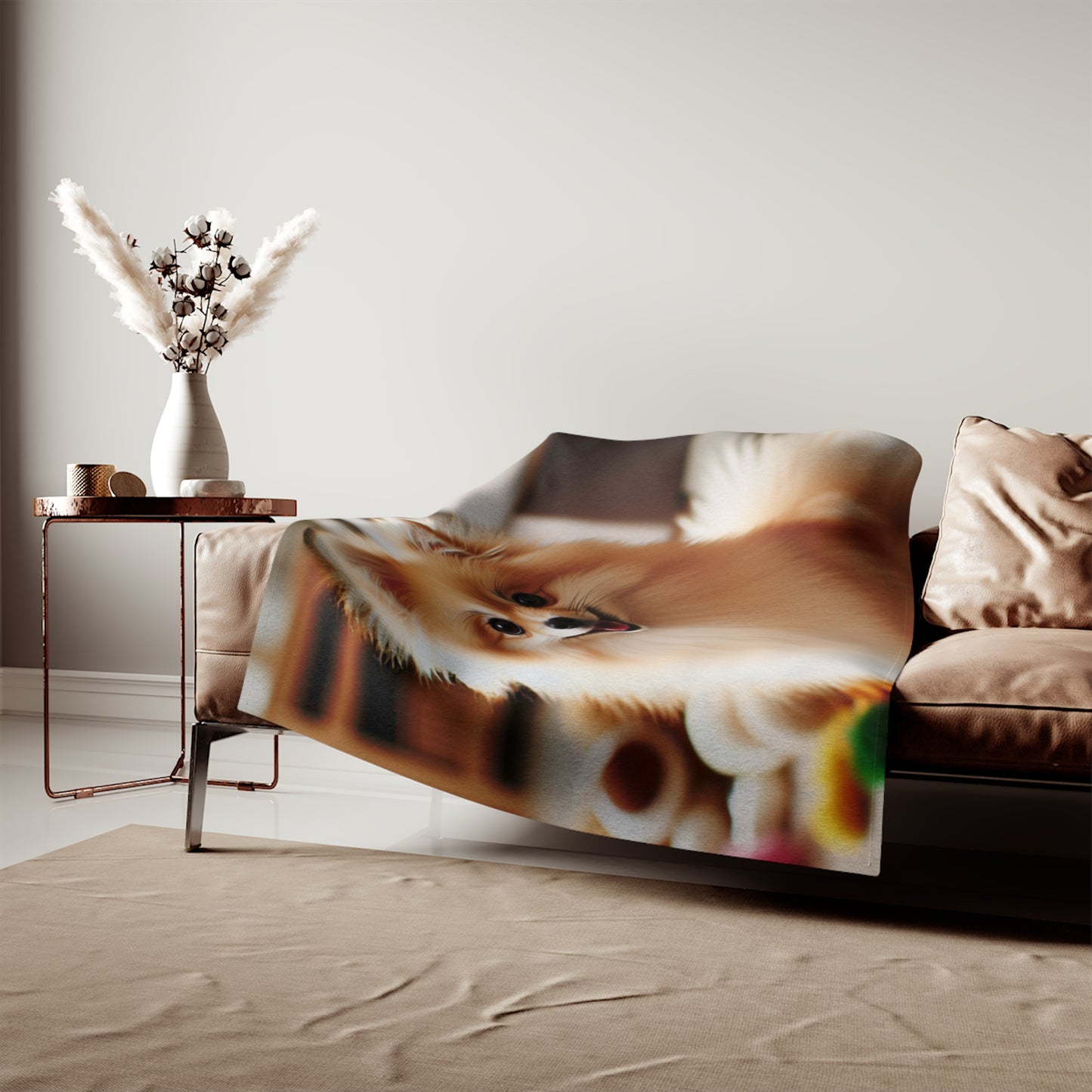 German Spitz Sweatshirt Blanket