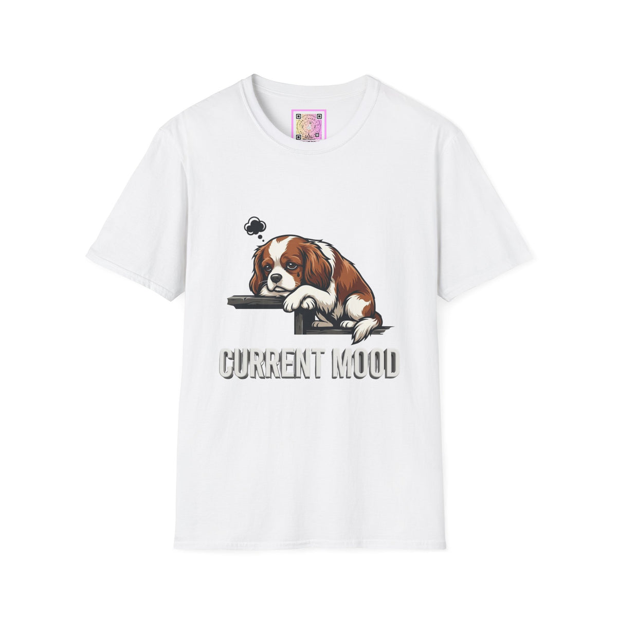 Cavalier King Charles Spaniel Current Mood Tee Shirt