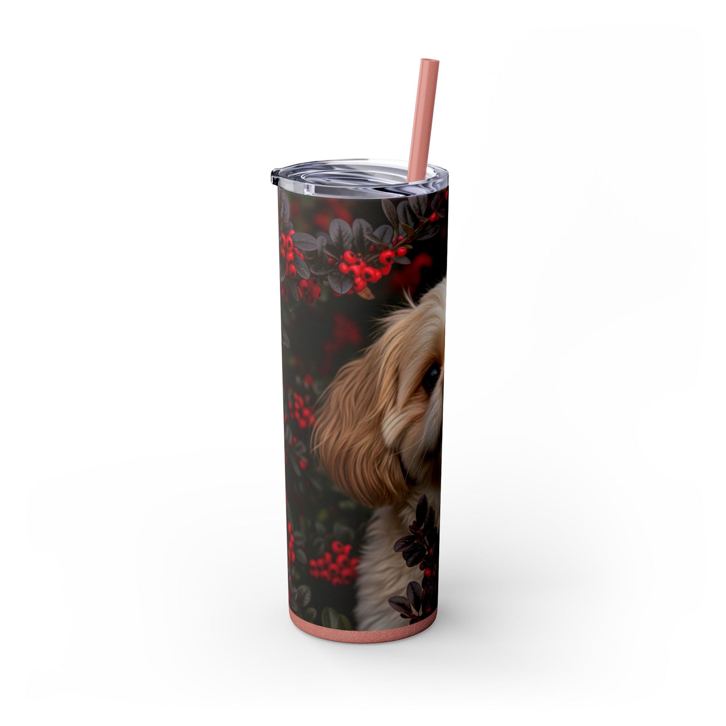 Pekapoo Tumbler with Straw, 20oz