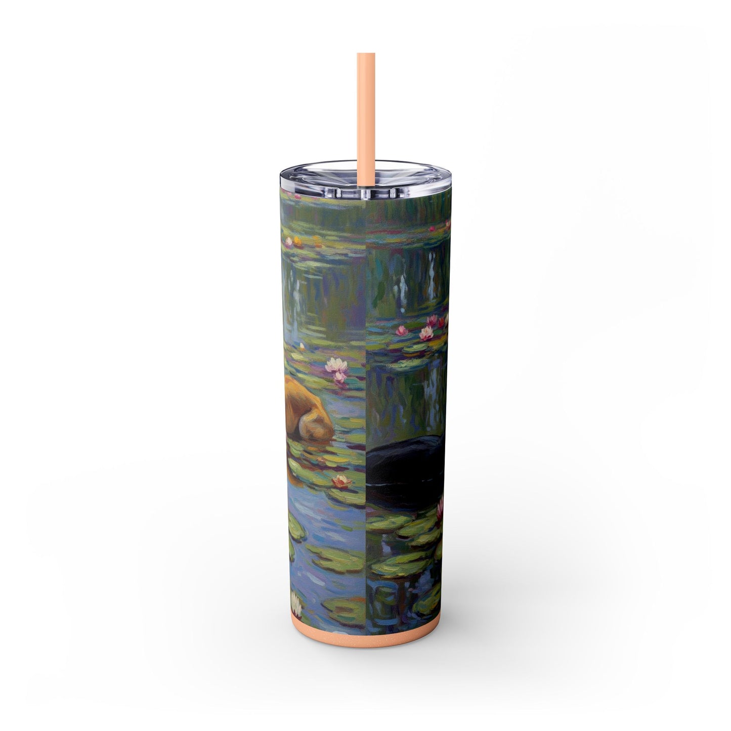 Vaso para galgos con pajita, 20 oz
