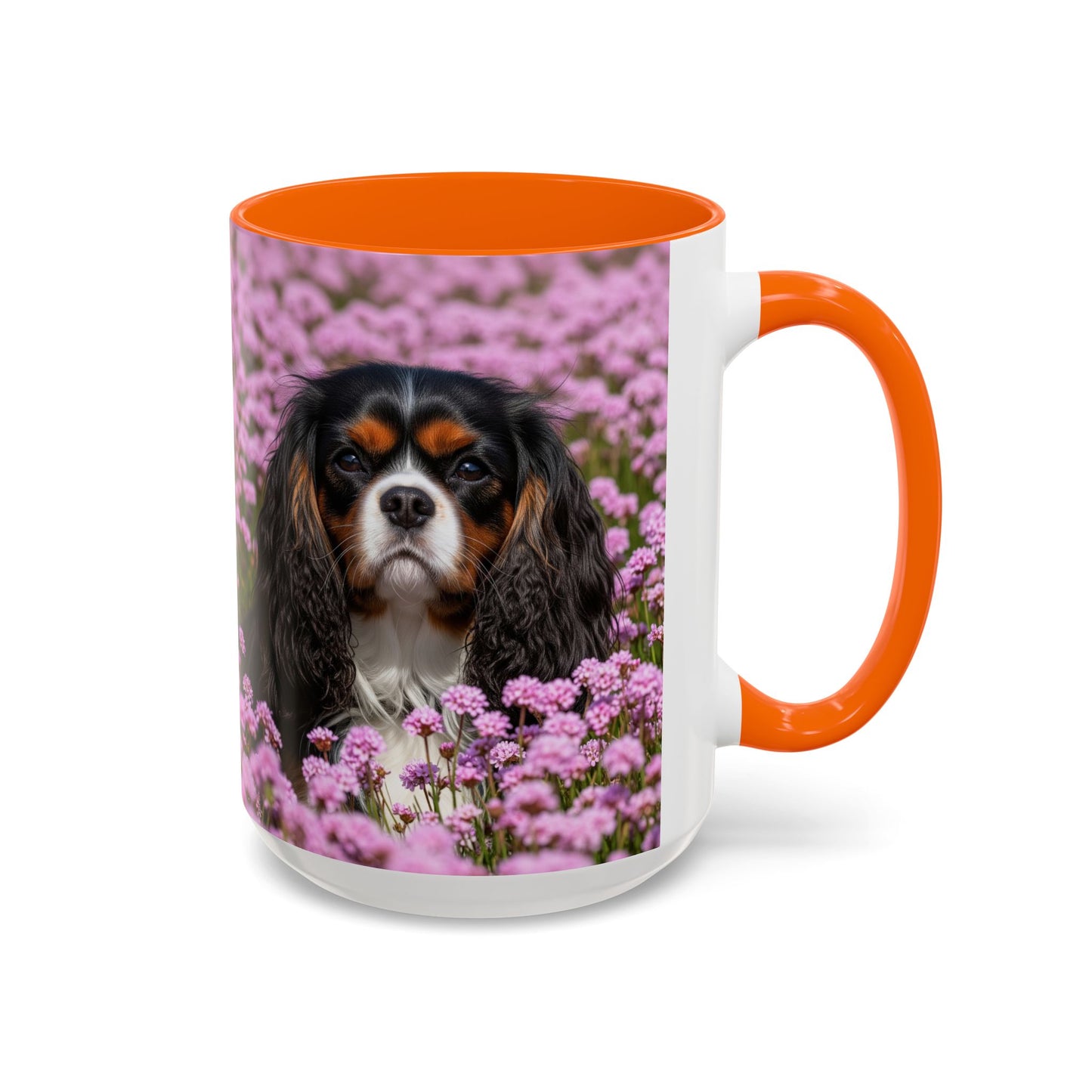 Taza de café con detalles de King Charles Spaniel: el regalo perfecto para los amantes de los perros.